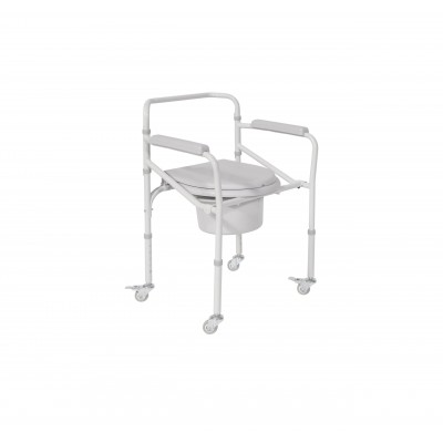 Τουαλέτα Πτυσσόμενη Τροχήλατη Μπεζ