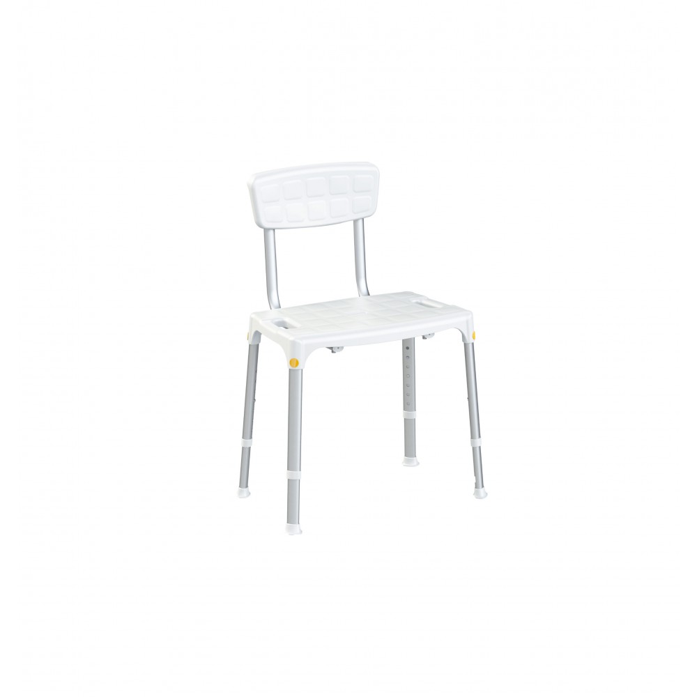 Καρέκλα Μπάνιου με Πλάτη “PRIME” Βοηθήματα Μπάνιου