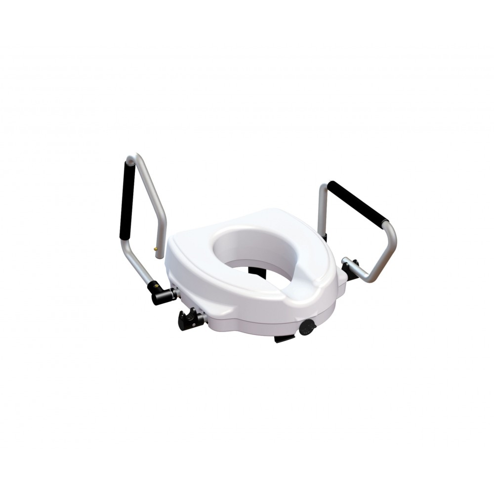 ΑΝΥΨΩΤΙΚΟ ΤΟΥΑΛΕΤΑΣ 12,5cm ΜΕ ΠΤΥΣΣ. ΒΡΑΧΙΟΝΕΣ Ανυψωτικά Τουαλέτας