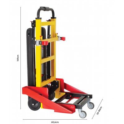 Σύστημα ανάβασης σκάλας με ερπύστρια για αναπηρικό αμαξίδιο