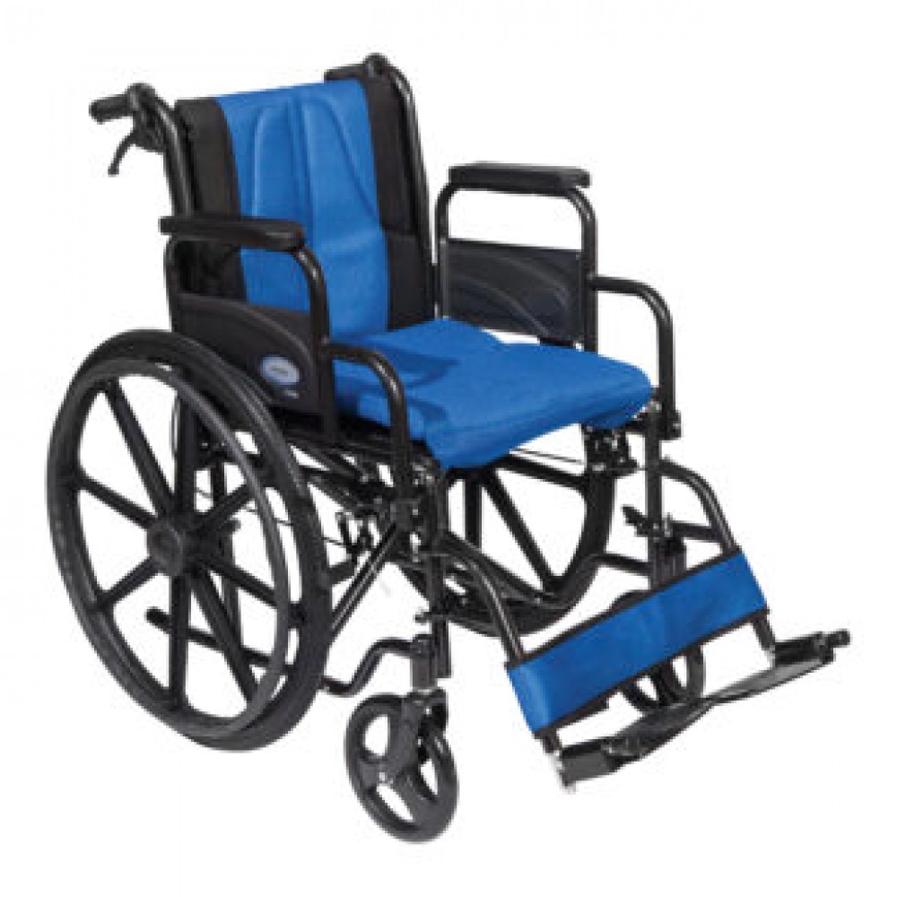 Aναπηρικό Αμαξίδιο “Golden” Μπλε – Mαύρο Αμαξίδια Χειροκινητα