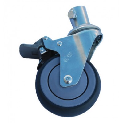 Τροχός κρεβατιού με φρένο