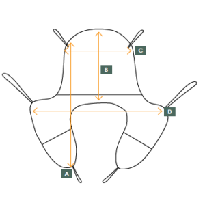 Σάκος Γερανού Full Body Comfort Standard Σακοι Γερανου Ανυψωσης
