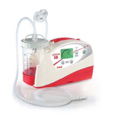 Αναρρόφηση New Askir 118 Emergency, 26Lt /min (Ρεύματος – Μπαταρίας Λιθίου)