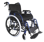 Χειροκίνητο αναπηρικό αμαξίδιο αλουμινίου Mobiak 0808839